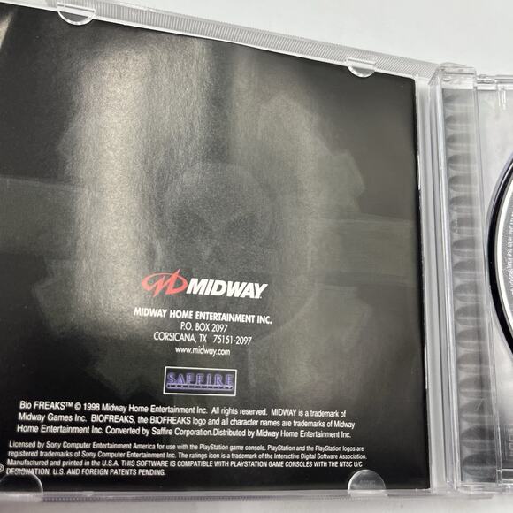 Bio F.R.E.A.K.S. PS1 Complete - Thrilling Fighting Game - Picture 4 of 8